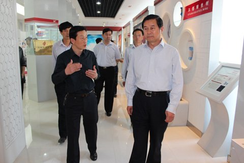 江蘇省人大常委會(huì)副主任、黨組副書記史和平(原江蘇省副省長）到星火視察