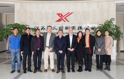 美國(guó)生活有限公司來(lái)我司考察交流