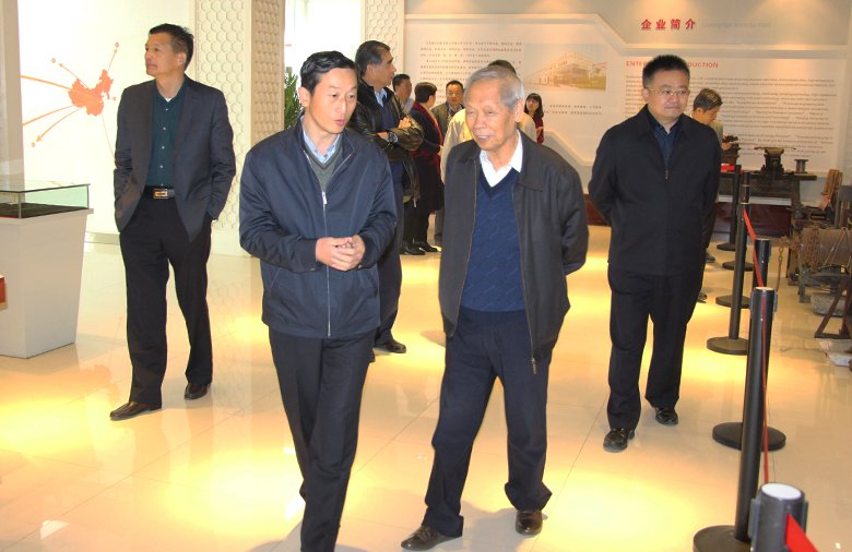 中國(guó)工程院院士王一德一行蒞臨我公司參觀指導(dǎo)工作