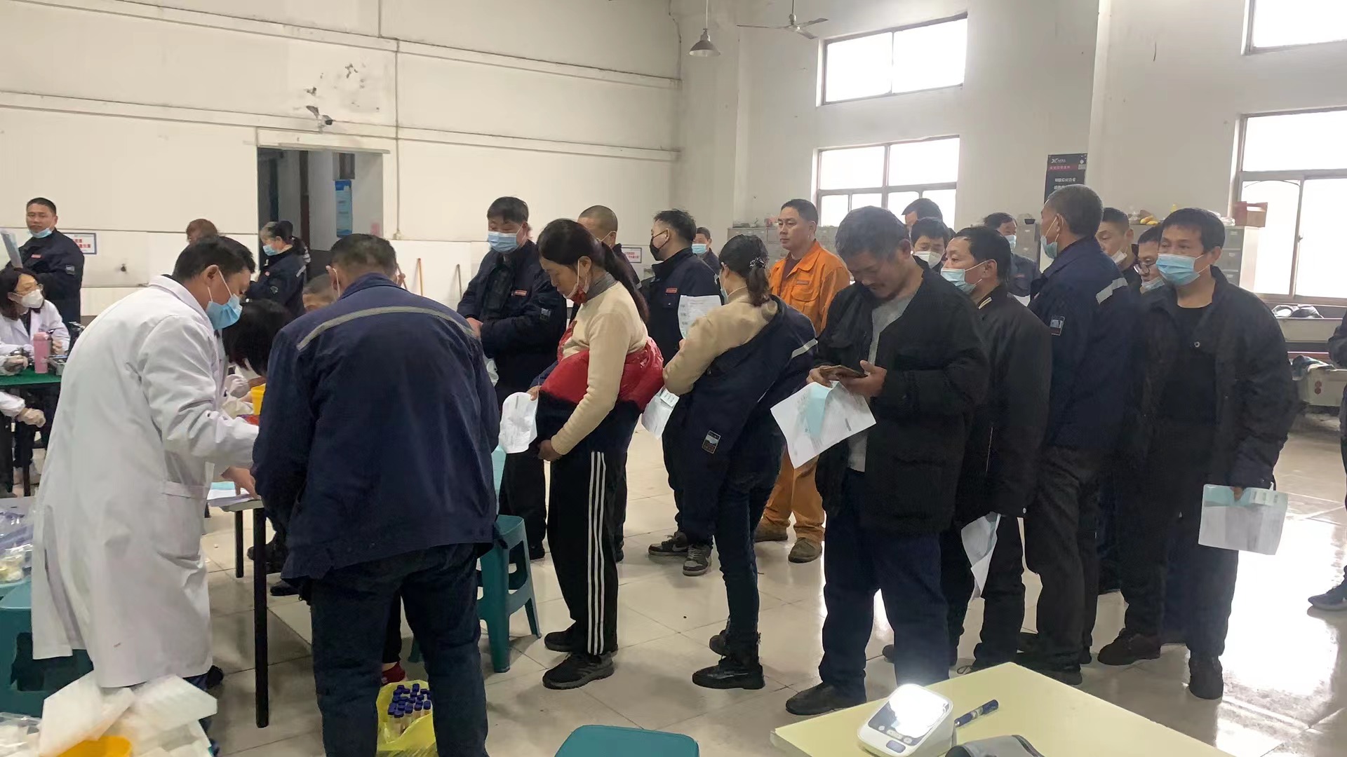 江蘇星火特鋼集團(tuán)組織全體員工職業(yè)健康檢查