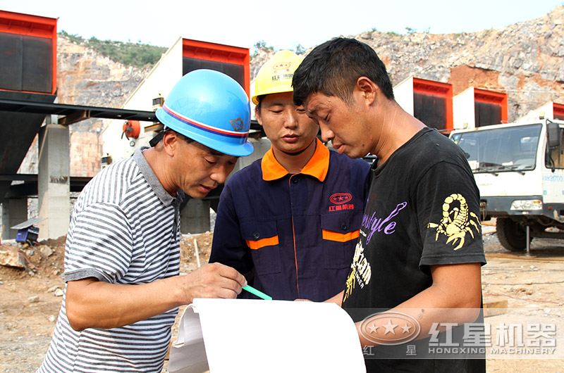 現(xiàn)場指導設備的安裝、調(diào)試