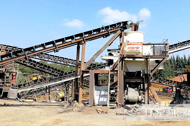 制砂機(jī)成品粒型好，成品多用于建筑工程，道路基建
